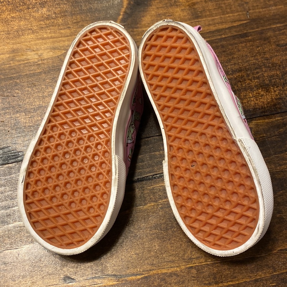 VANS Llamas Authentic Elastic Lace Toddler Shoes - Lilac - Picture 2 of 5
